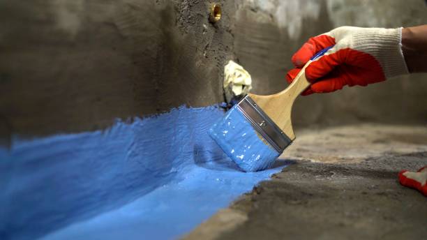Commercial Emergency Waterproofing project at a Frankfort, IL business property by SJ Waterproofing Pros
